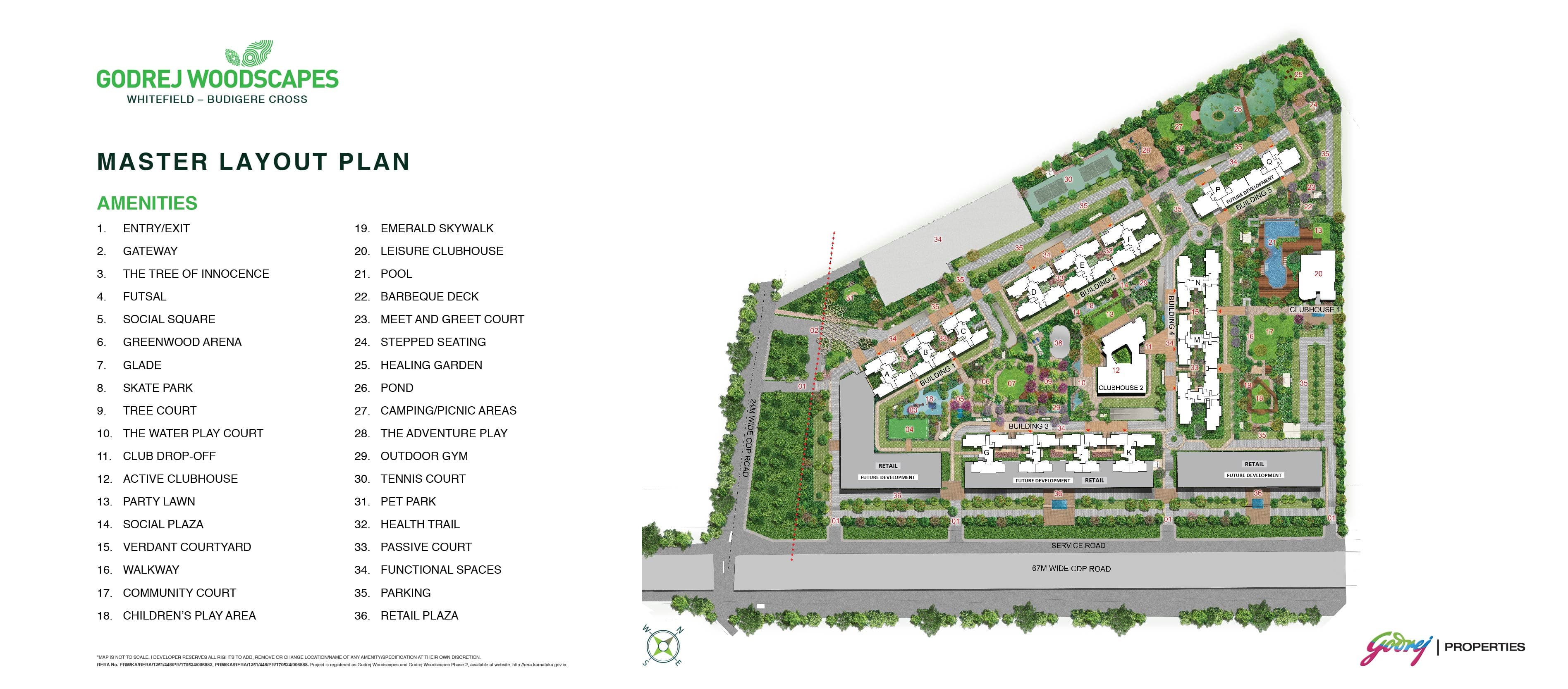 Godrej Woodscapes Master Plan