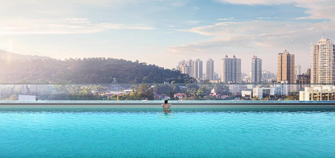 Godrej Exquisite Rooftop Horizon Pool